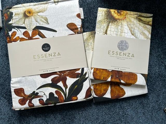 Essenza Dekbedovertrek 200/200 100% Satijn Katoen, Info@essenzahome.nl, Dekbedovertrek, Ophalen of Verzenden, Wit
