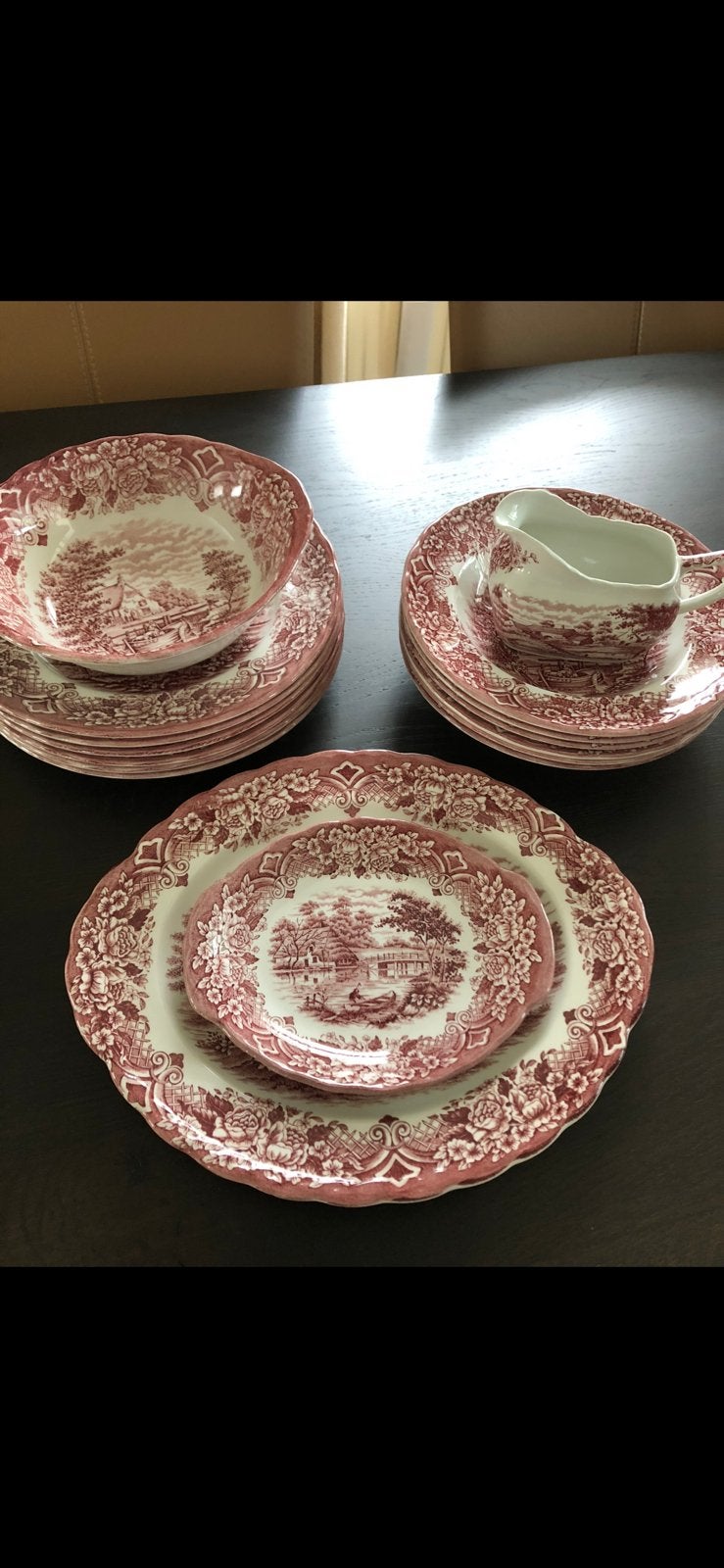 Mooi servies Grindley Homeland, Ophalen