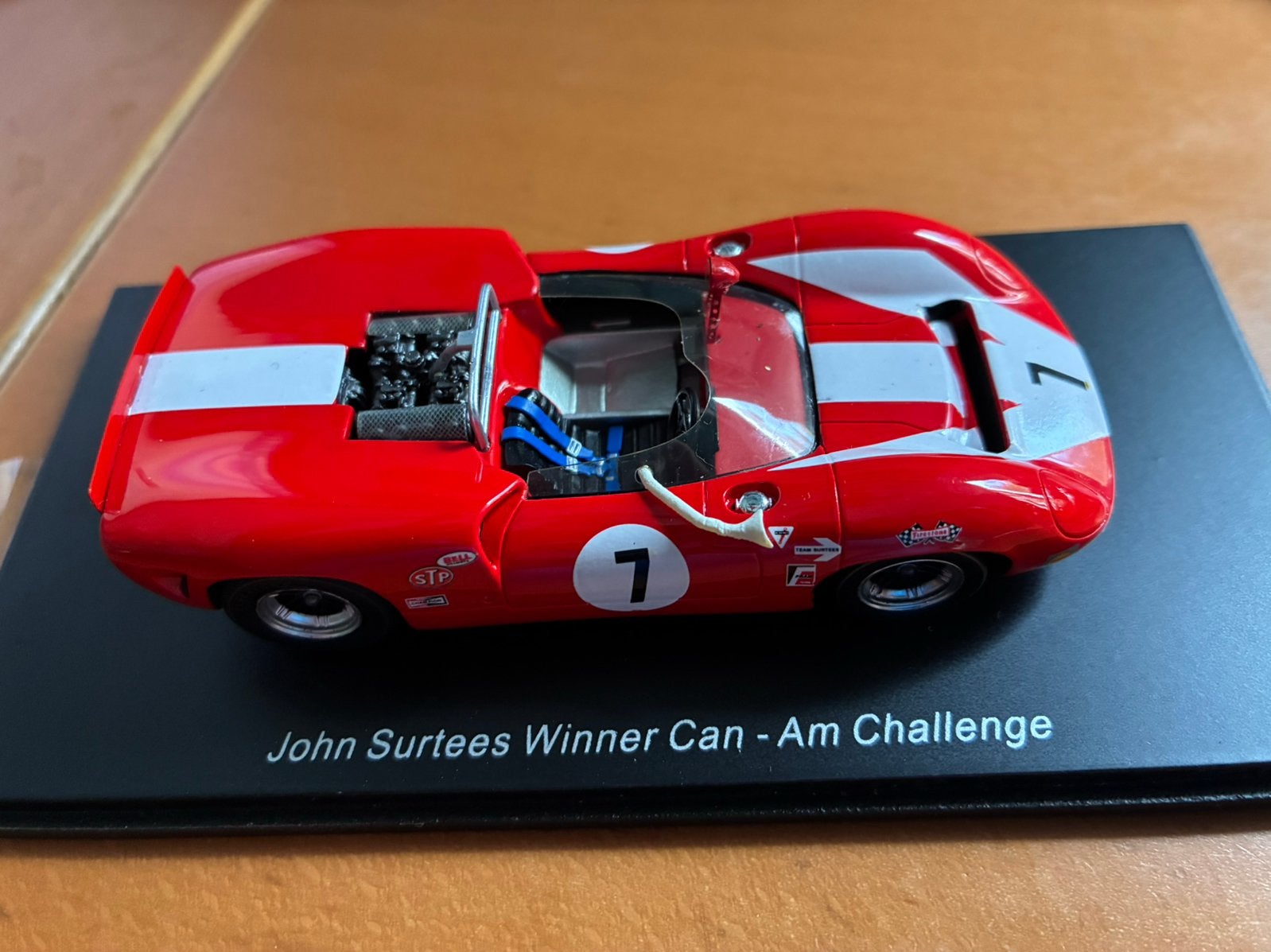Spark LOLA T70 1966 CANAM winner, Ophalen of Verzenden, Nieuw, Auto, Overige merken