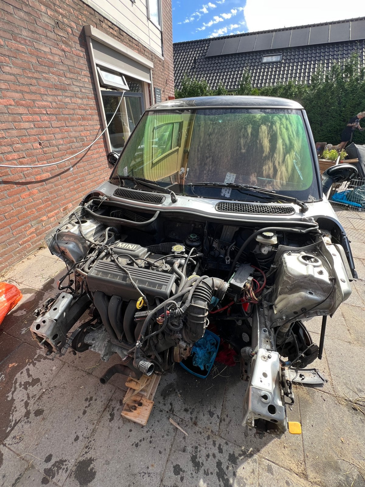 Mini cooper r50 in onderdelen, Ophalen of Verzenden, Gebruikt, Mini
