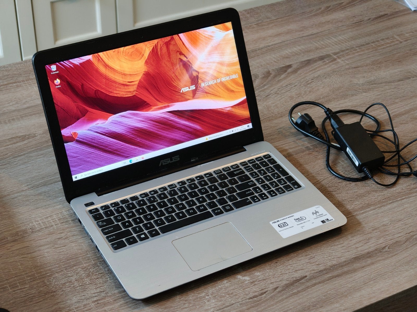 Asus windows 10 laptop, Computers en Software, Chromebooks, 15 inch, Verzenden, 256 GB of meer, 4 GB of minder