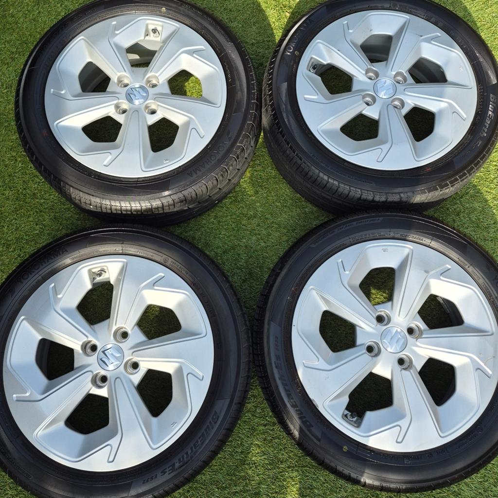 Suzuki swift baleno velgen met banden, Auto-onderdelen, Banden en Velgen, Ophalen, 16 inch, 185 mm, Band(en)