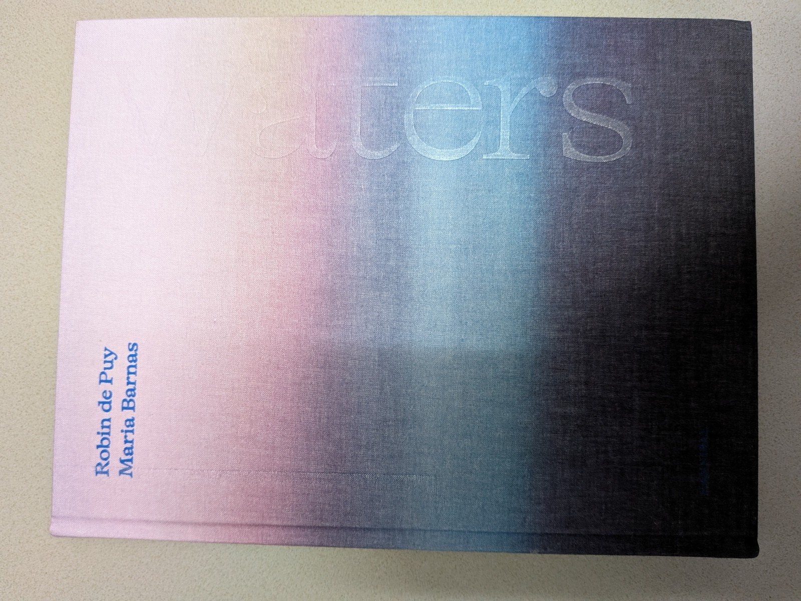 Letters - Robin de Puy & Maria Barnas (Fotoboek), Ophalen of Verzenden, Zo goed als nieuw, Robin de Puy, Maria Barnas, Nederland