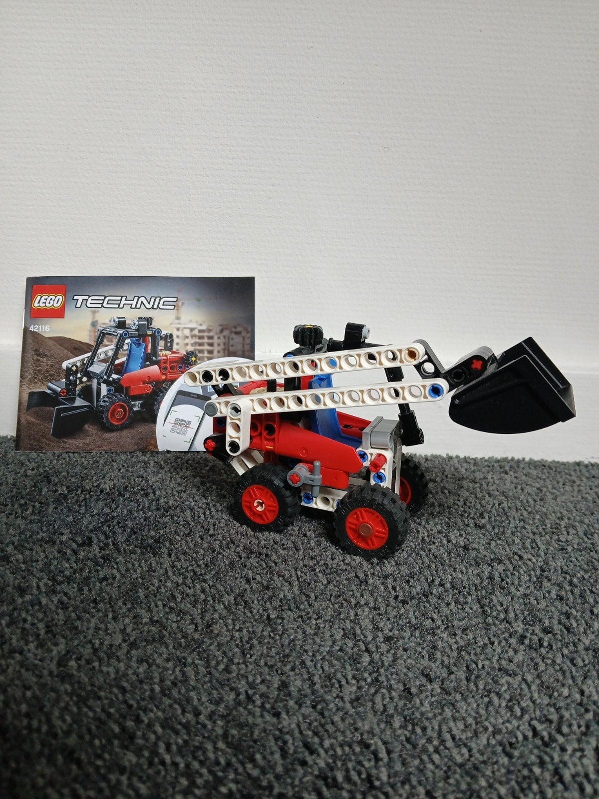 LEGO Technic 42116 Skidsteer Loader, Lego, Inclusief instructies, Ophalen of Verzenden, Zo goed als nieuw