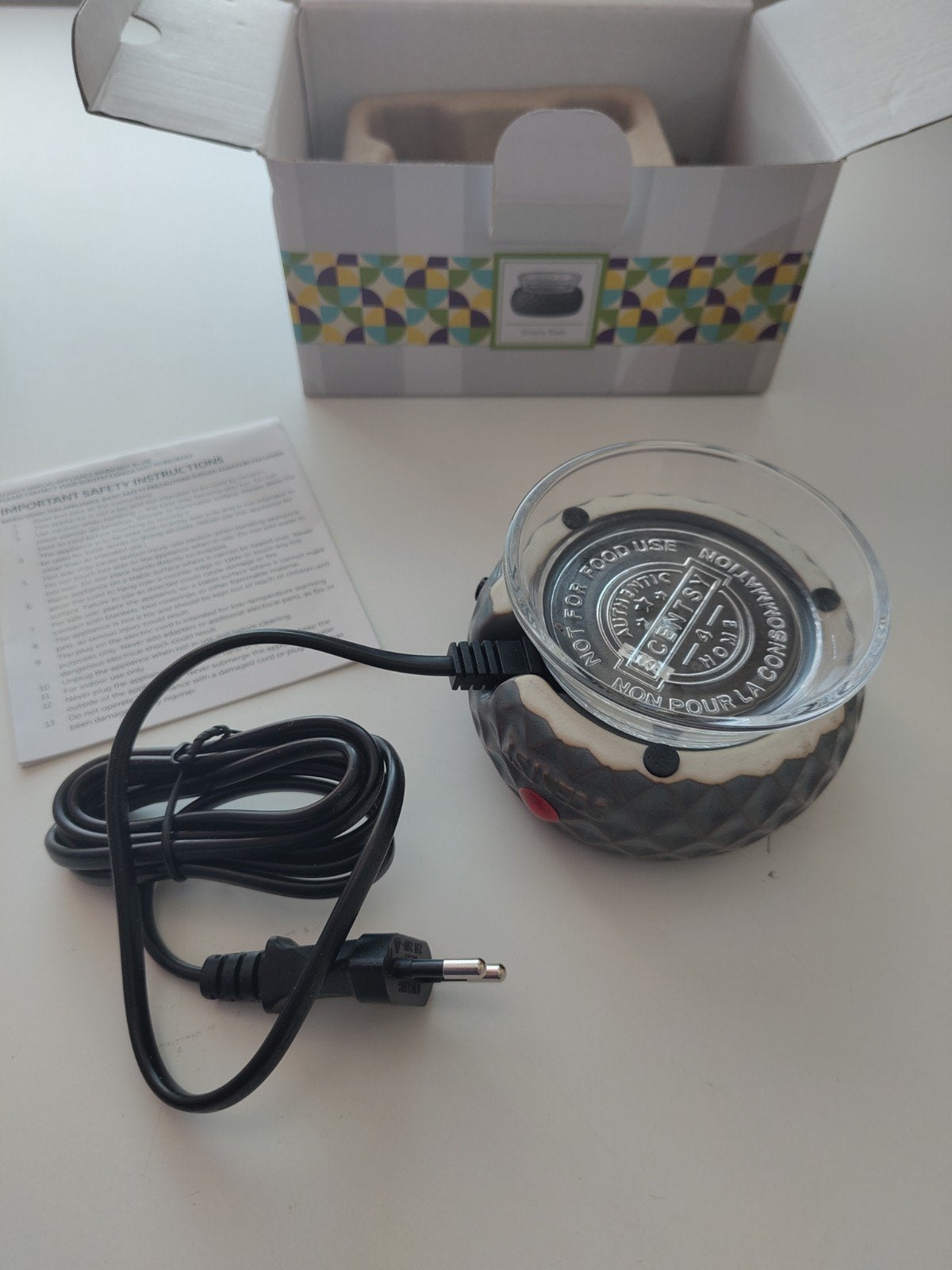 Scentsy Warmer inclusief waxbars, Ophalen of Verzenden, Nieuw