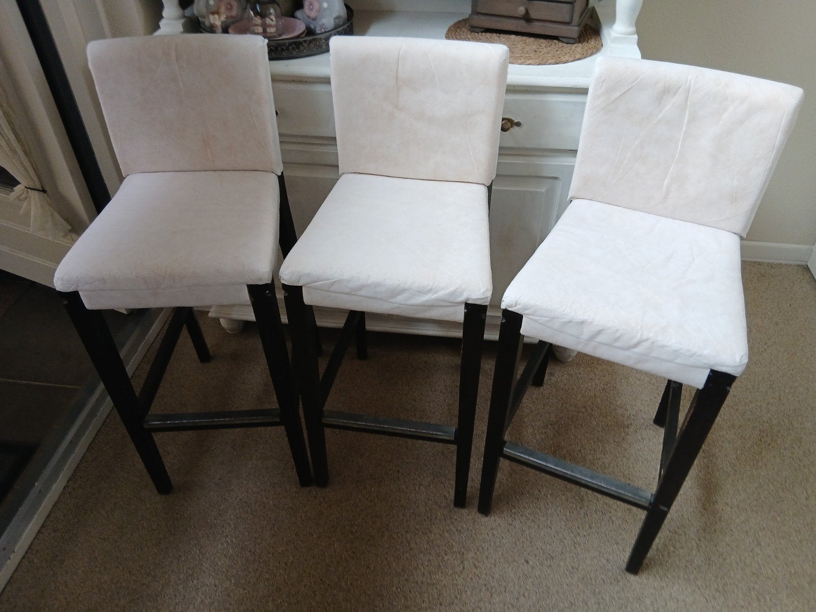 Barkrukken Ikea, Huis en Inrichting, Barkrukken, 2 krukken, Ophalen, 60 tot 90 cm