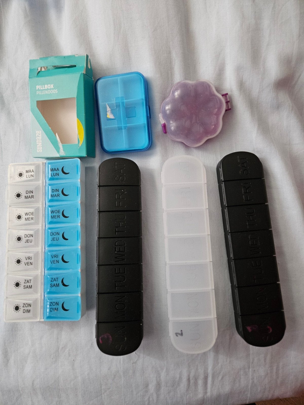Pillen doosjes medicijn boxen, Ophalen of Verzenden, Nieuw