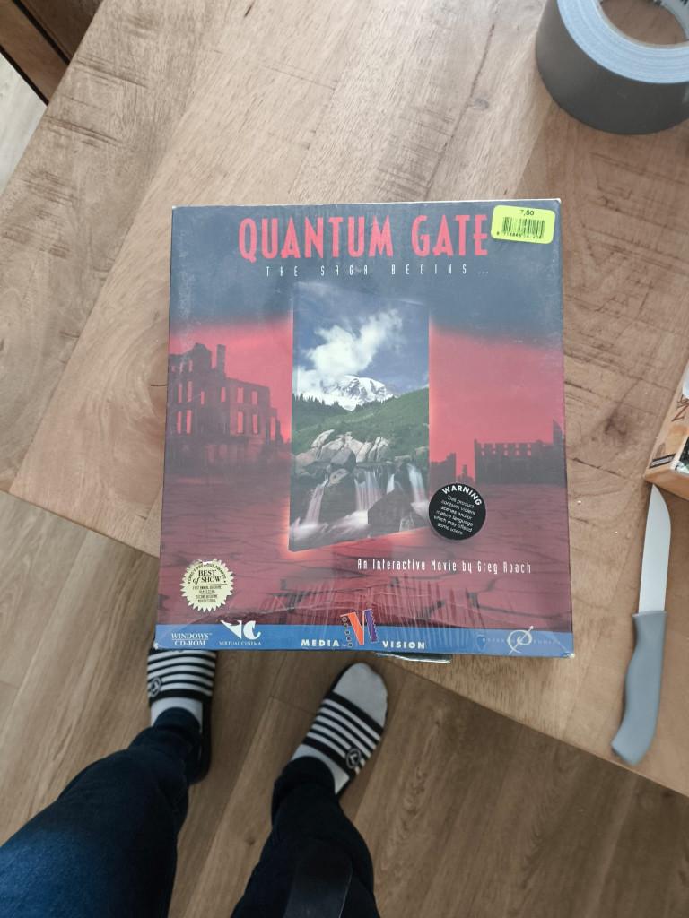 quantum gate win 3.11 big box sealed, Spelcomputers en Games, 1 speler, Nieuw, Eén computer, Ophalen of Verzenden