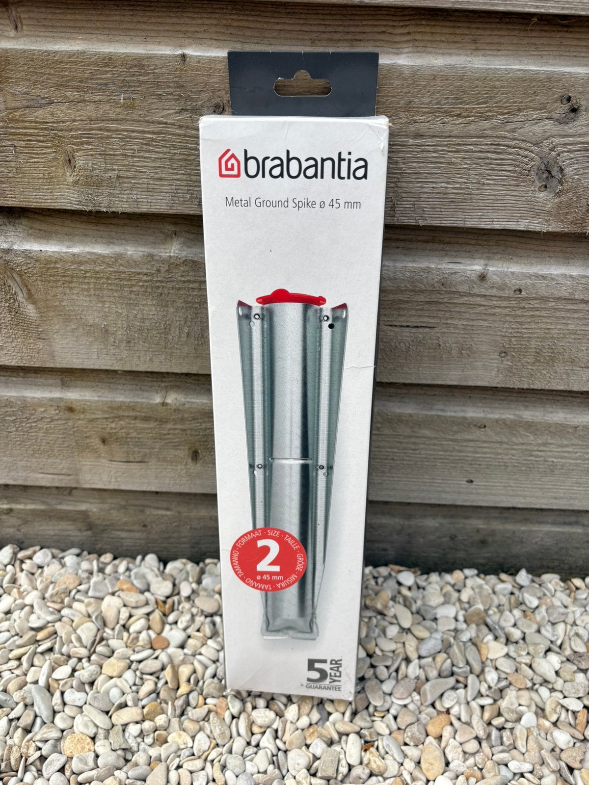Brabantia grondanker, Ophalen, Nieuw, Droogmolen