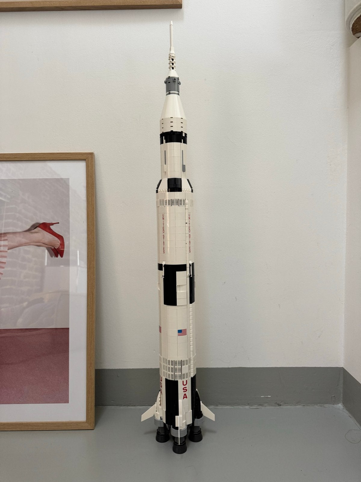 LEGO NASA Apollo Saturn V, Ophalen of Verzenden, Zo goed als nieuw