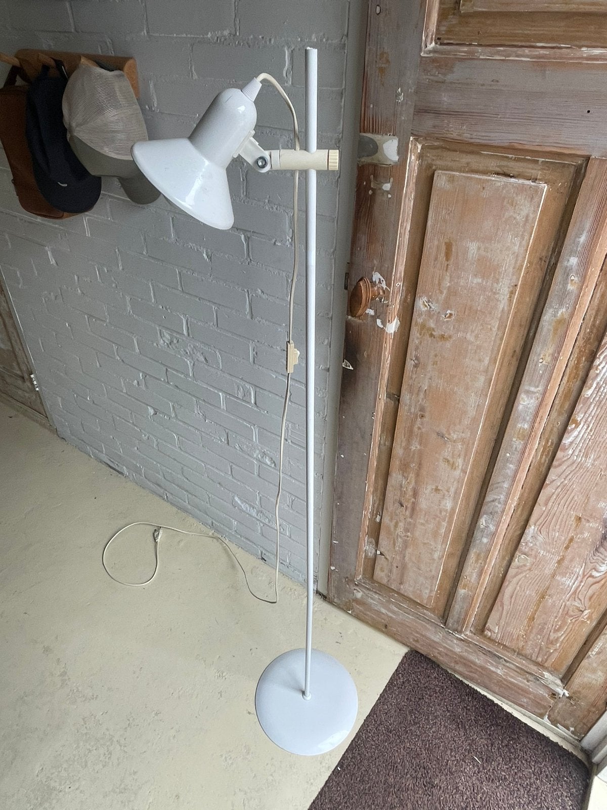 Woja Holland vloerlamp, Huis en Inrichting, Lampen | Vloerlampen, Ophalen, Gebruikt, E27 (groot), Vintage, jaren 60