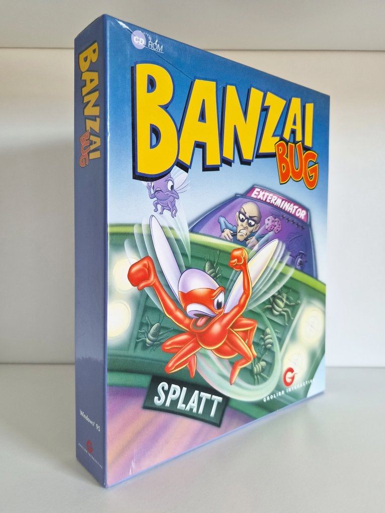 Banzai Bug - PC Big Box, Avontuur en Actie, 1 speler, Ophalen of Verzenden, Zo goed als nieuw
