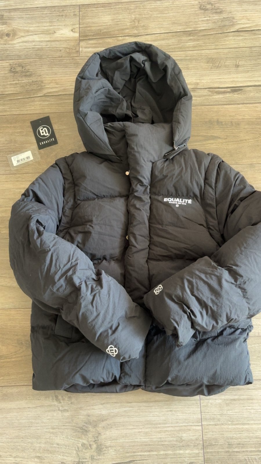 Equalité jas nieuw met prijskaartjes - perfecte staat, Ophalen of Verzenden, Nieuw, Maat 34 (XS) of kleiner, Zwart