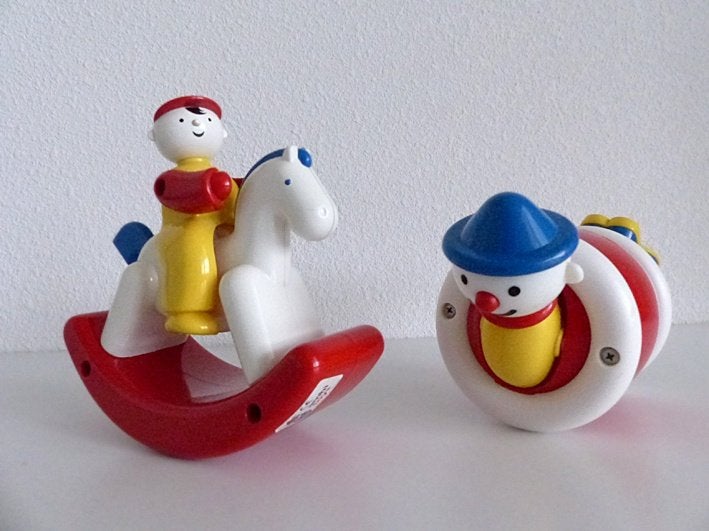 Ambi toys hobbelpaard en ton., Ophalen of Verzenden, Overige typen