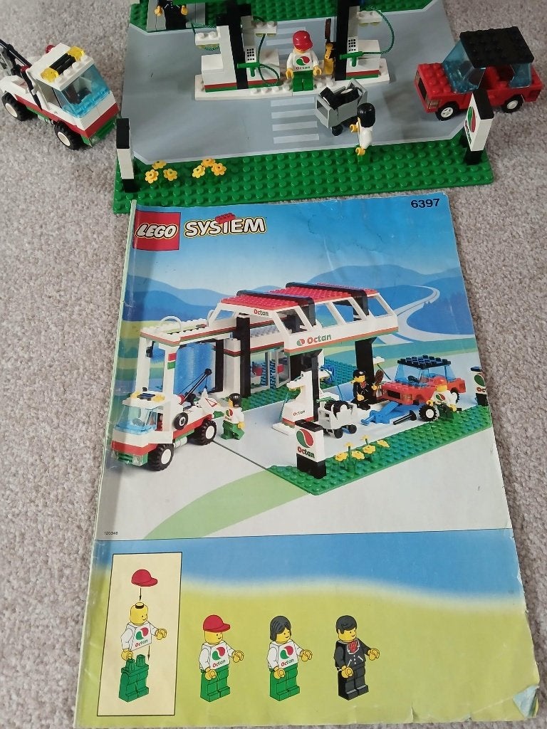 lego 6397 Octan tankstation., Ophalen, Gebruikt, Overige thema's, Lego
