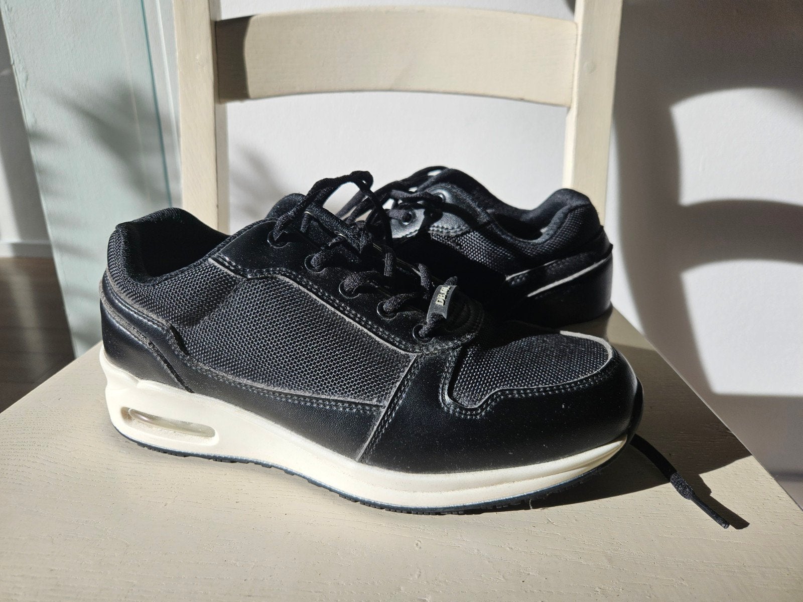 Beekman Staff Styling DB.01 Werksneakers Zwart/Wit Maat 39, Zwart, Beekman Staff Styling, Ophalen of Verzenden, Zo goed als nieuw