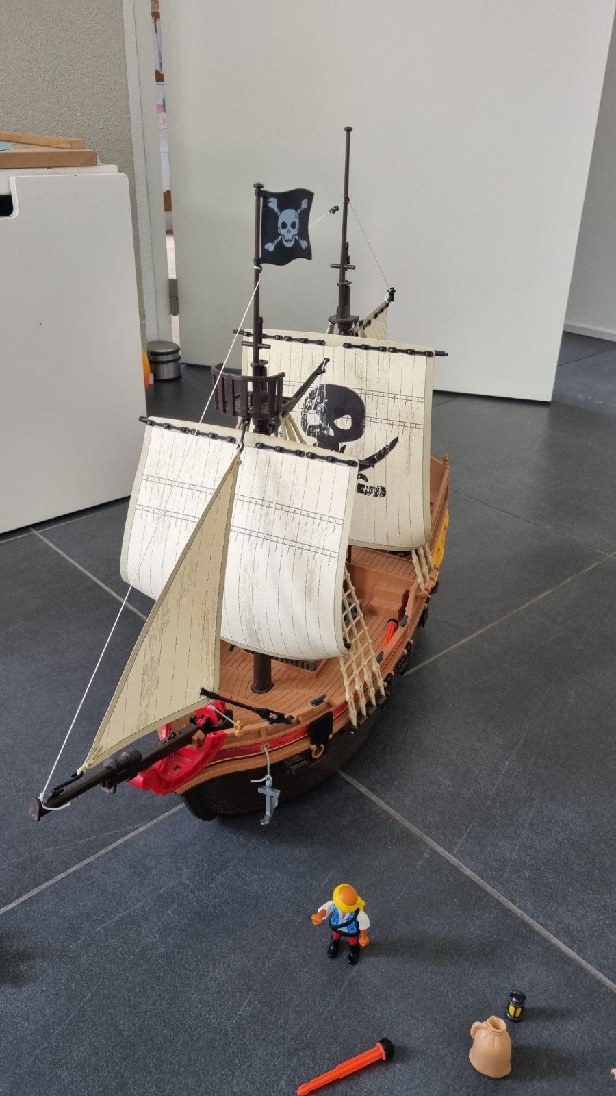 Playmobil Piratenschip met accessoires, Ophalen, Gebruikt, Jongen of Meisje