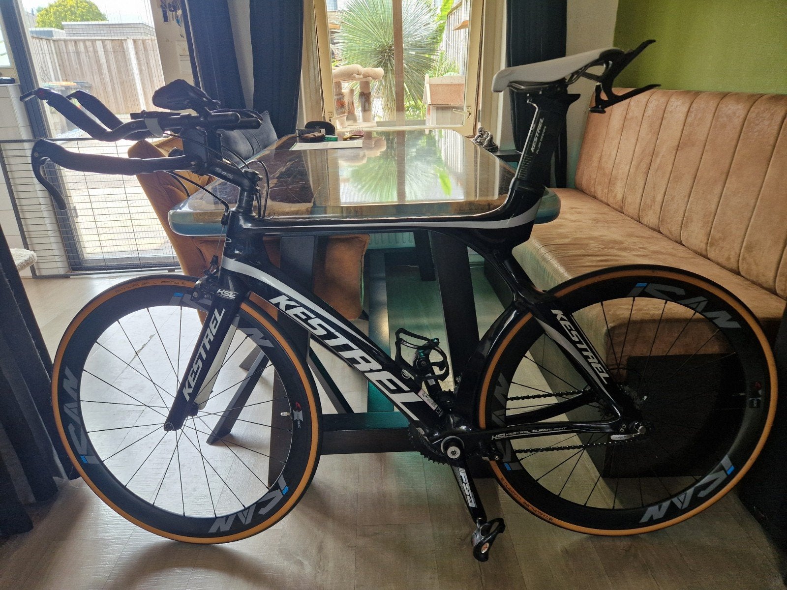 TT fiets maat 56 kestrel 4000proSL, Overige merken, Gebruikt, Carbon, Heren