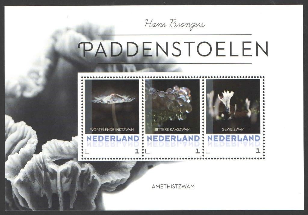 Postzegels Paddenstoelen in Nederland (1), Ophalen of Verzenden, Na 1940, Postfris