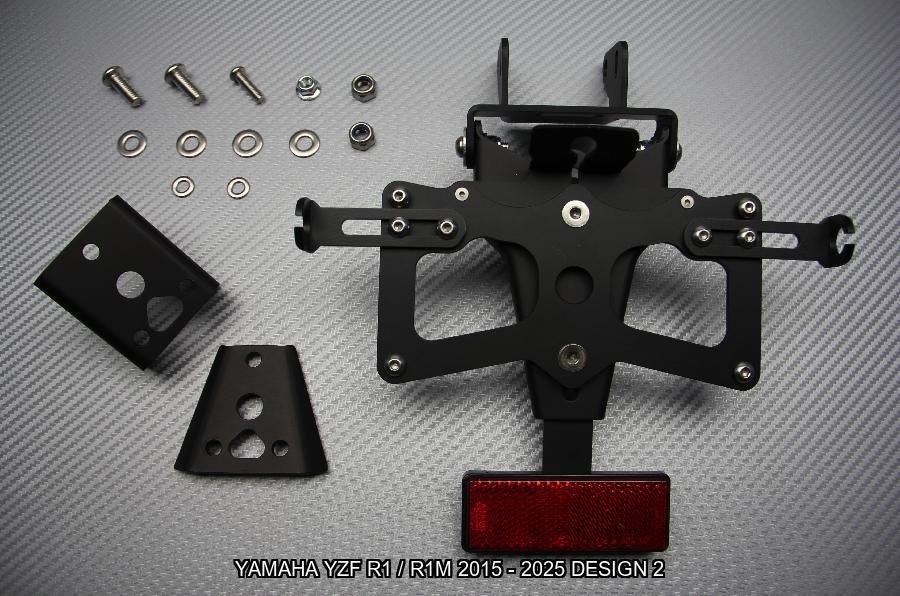 Korte Kentekenplaathouder YAMAHA YZF R1 / R1M 2015 - 2025, Motoren, Verzenden, Nieuw