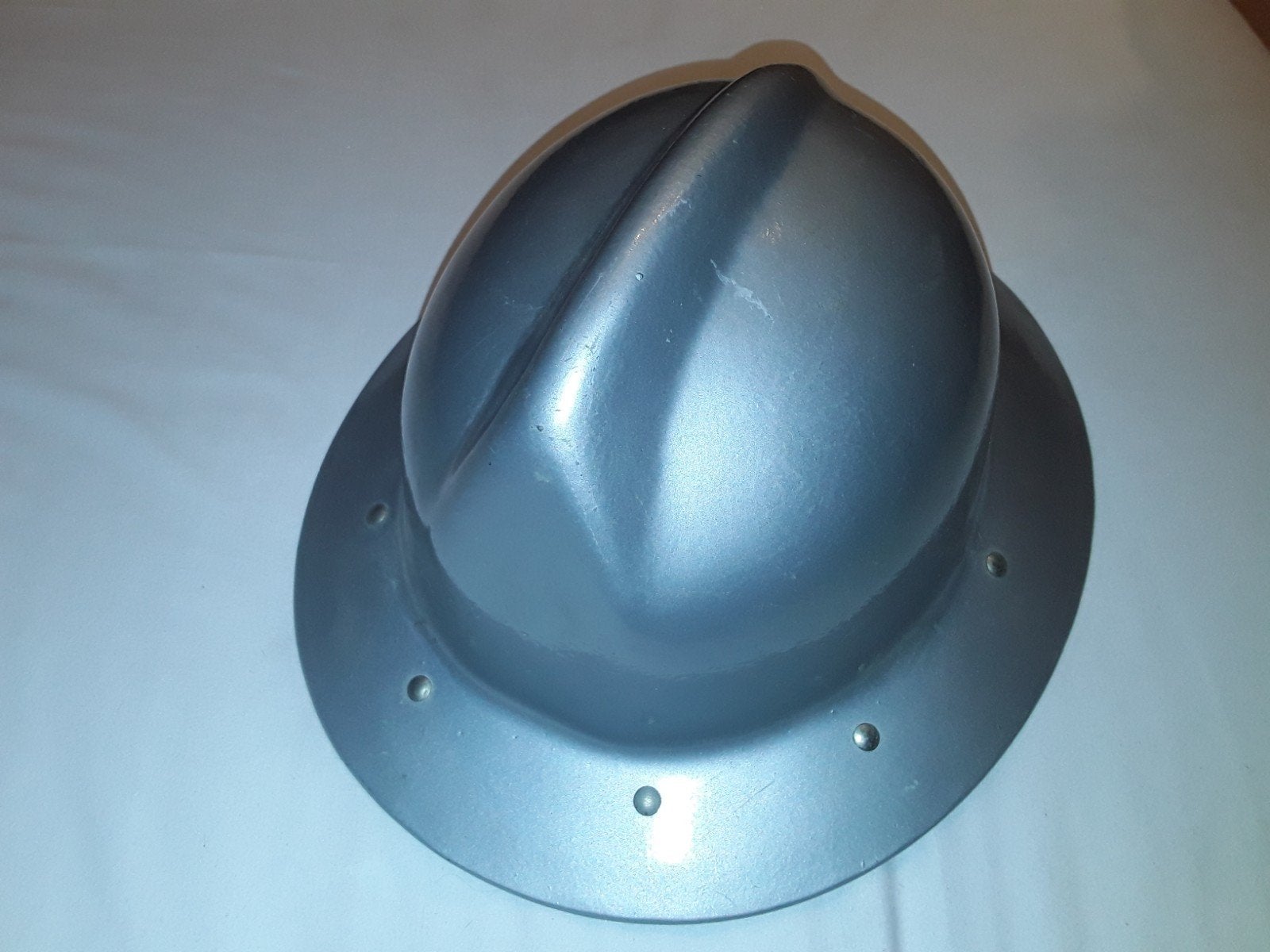 Vintage Franse brandweerhelm jaren 50. brandweer antiek, Antiek en Kunst, Ophalen of Verzenden