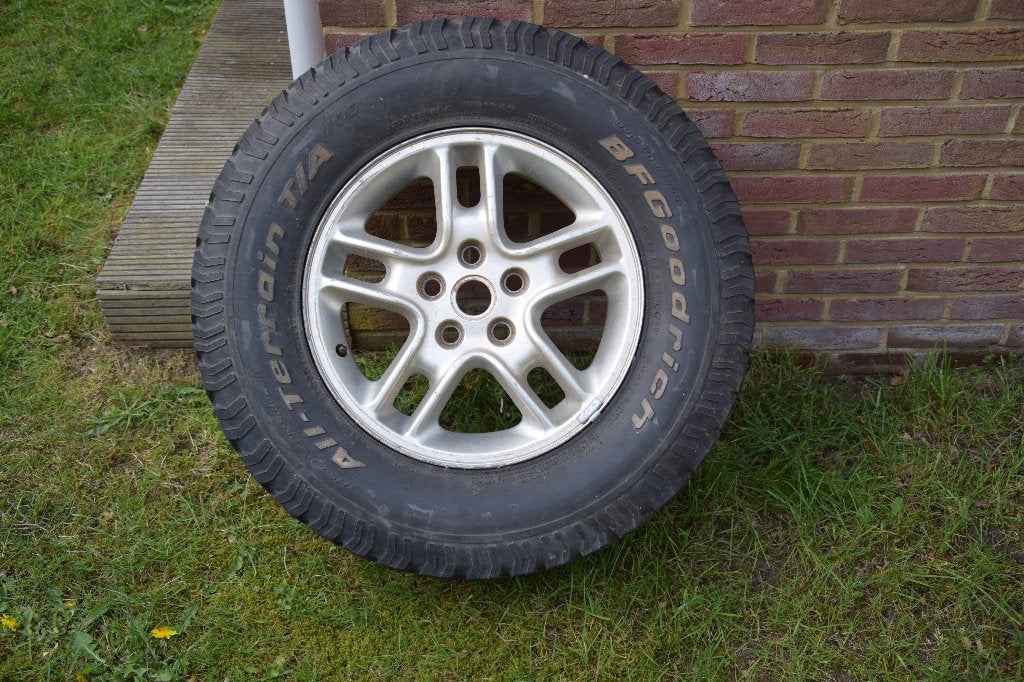 wiel Land Rover 17" o.a. Discovery 3, Ophalen, Gebruikt, 265 mm, Banden en Velgen