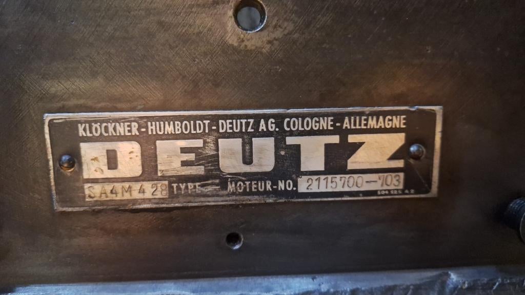Gezocht! Deutz SA4M 428 Motor onderdelen, Watersport en Boten, Ophalen of Verzenden, Motor en Techniek