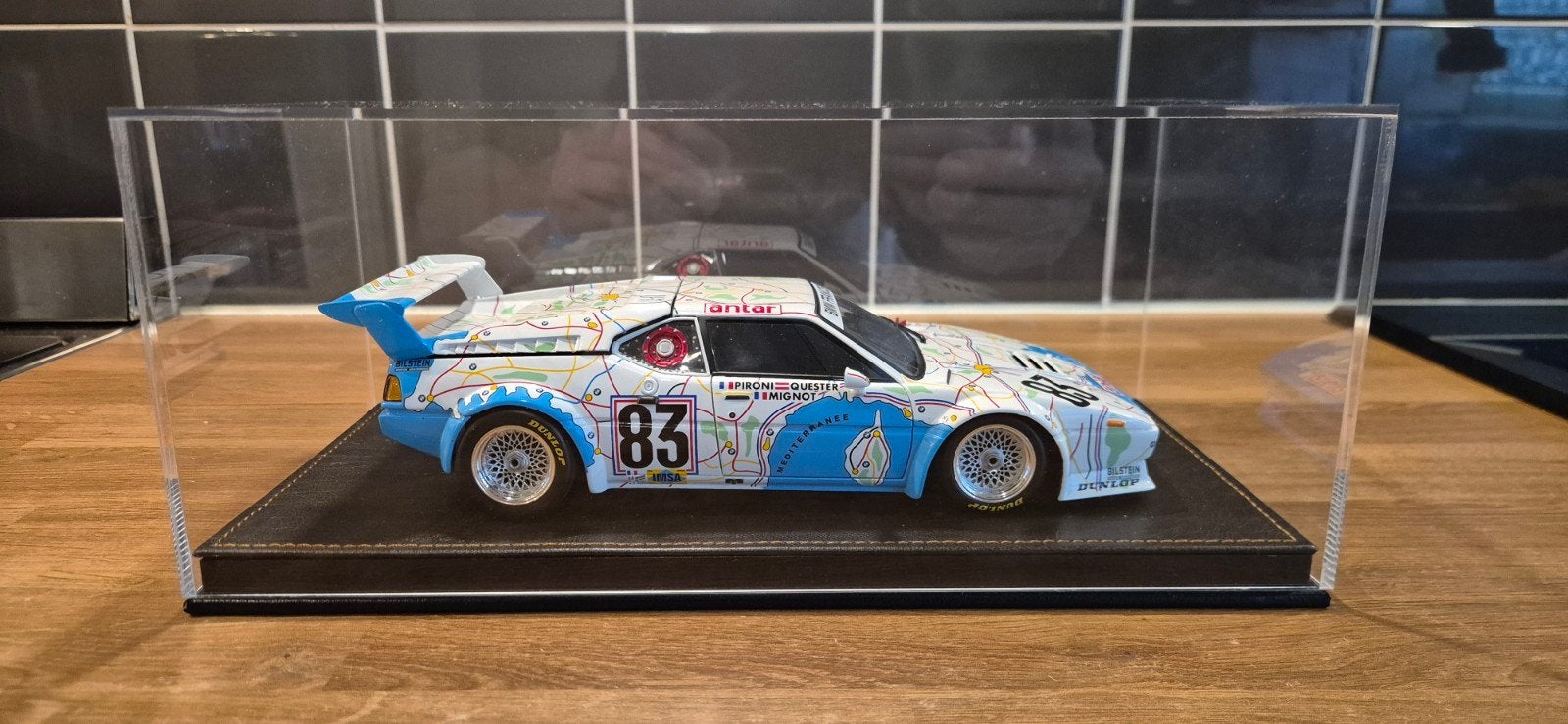 BMW M1 Procar 24H Le Mans 1980 Minichamps 1 18, Hobby en Vrije tijd, Modelauto's | 1:18, Ophalen of Verzenden, Zo goed als nieuw