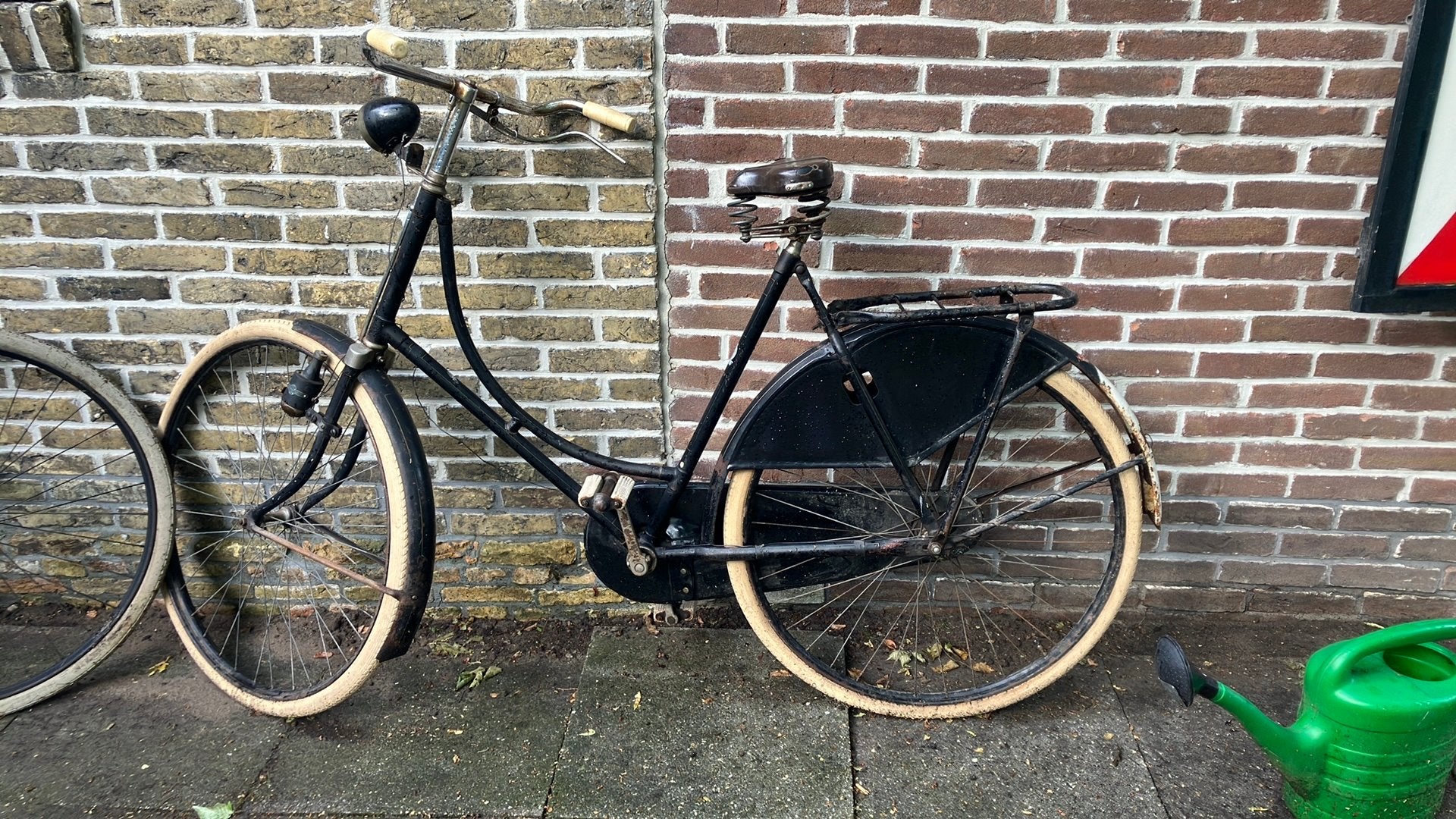 Oude weduwe fiets jaren 30/40, Fietsen en Brommers, 59 cm of meer, Ophalen