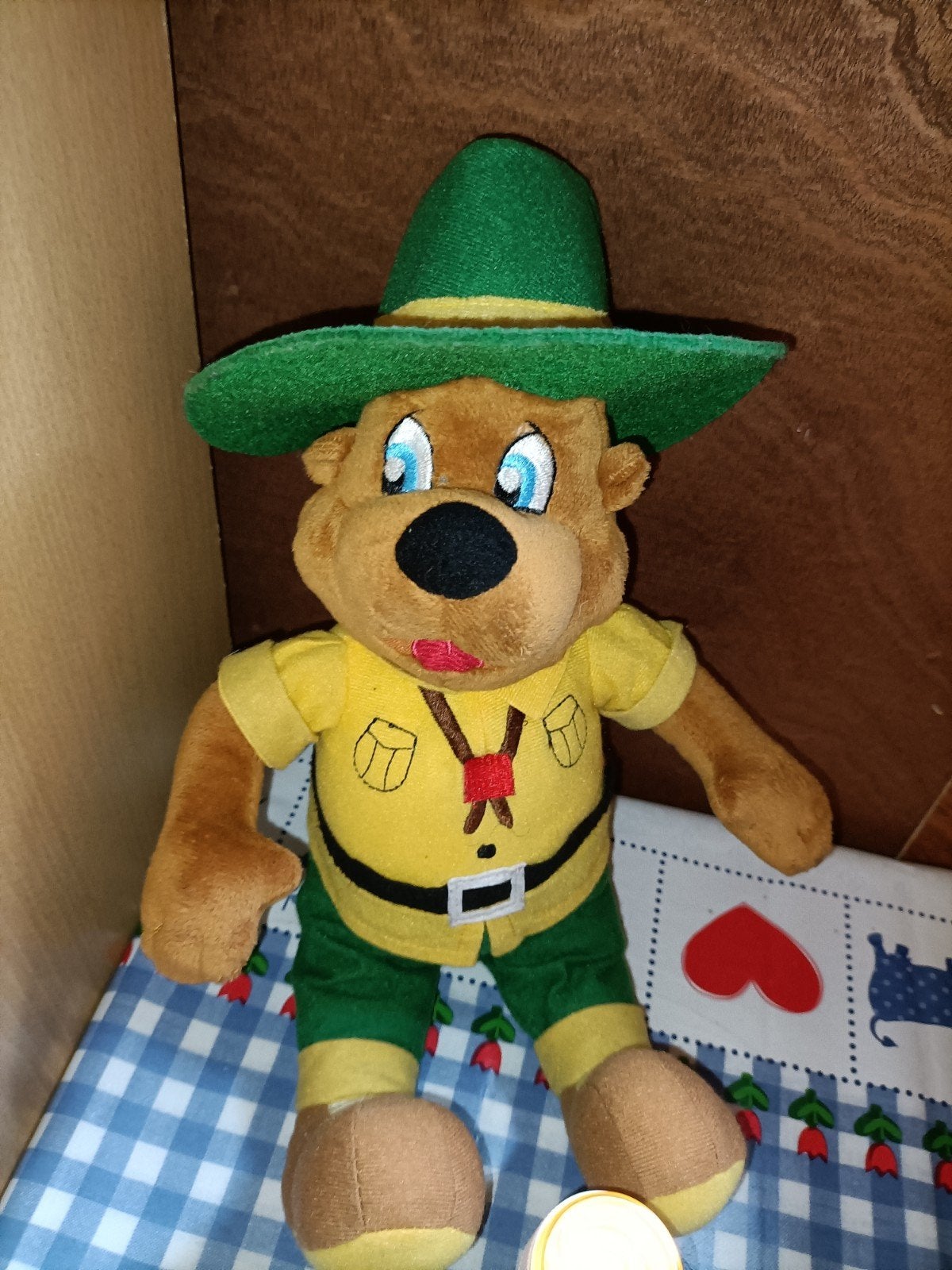 Bollo de Beer knuffel 41 cm + nieuwe bellenblaas van Landal, Ophalen of Verzenden, Zo goed als nieuw, Overige typen