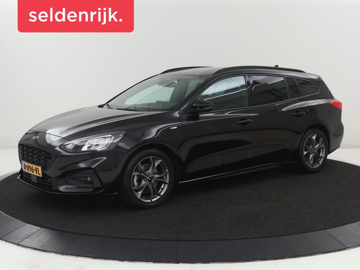 Ford Focus 1.0 EcoBoost ST Line X | Stoelverwarming | Adapti, Gebruikt, Euro 6, Zwart, Origineel Nederlands