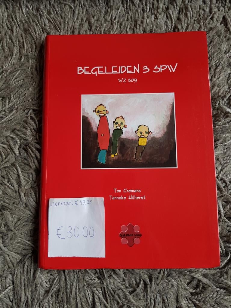 Begeleiden 3 SPW VZ 509, Boeken, Ophalen of Verzenden, Beta, Zo goed als nieuw, Overige niveaus