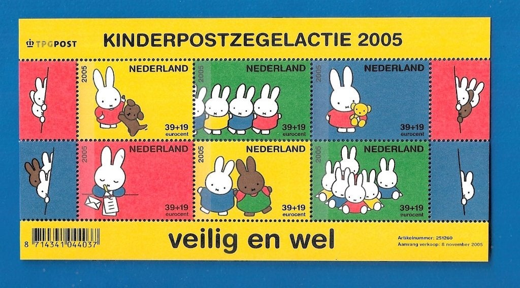 Kinderpostzegels 2005 - Nijntje, NVPH 2370, Verzenden, Na 1940, Postfris