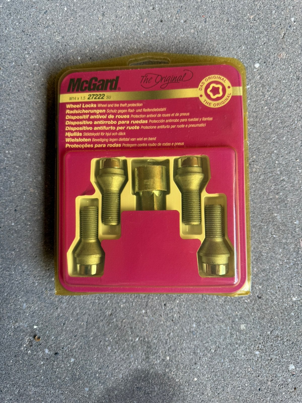 Wielslotbouten velgen auto mcgard wielslot slotbouten, Ophalen of Verzenden, Nieuw