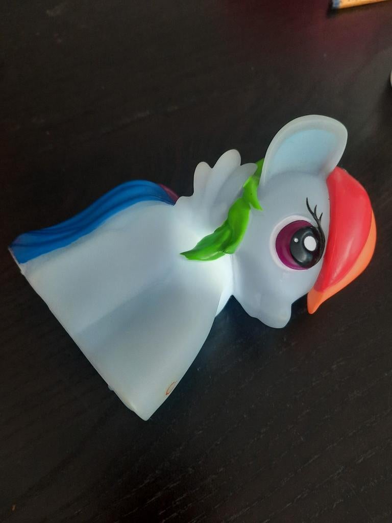 My Little Pony Rainbow Dash Nachtlampje, Ophalen of Verzenden, Zo goed als nieuw, Meisje