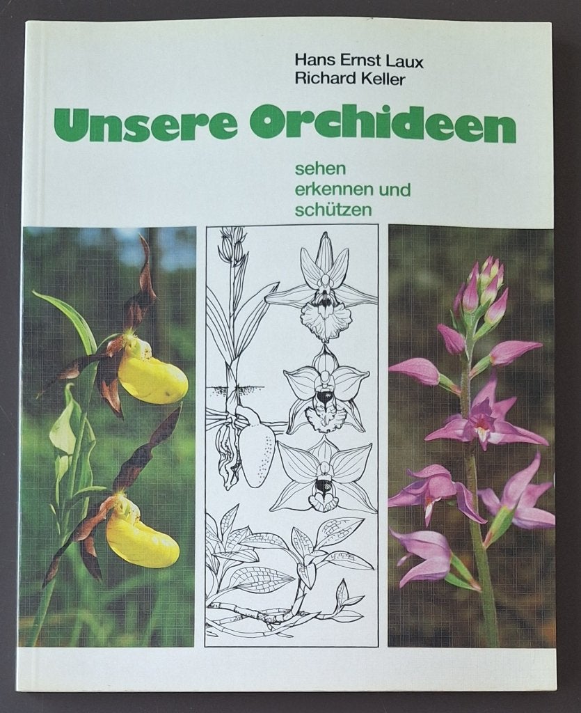 Unsere Orchideen - Hans Ernst Laux en Richard Keller, Ophalen of Verzenden, Gelezen, Vogels, Hans Ernst Laux en Richard Keller