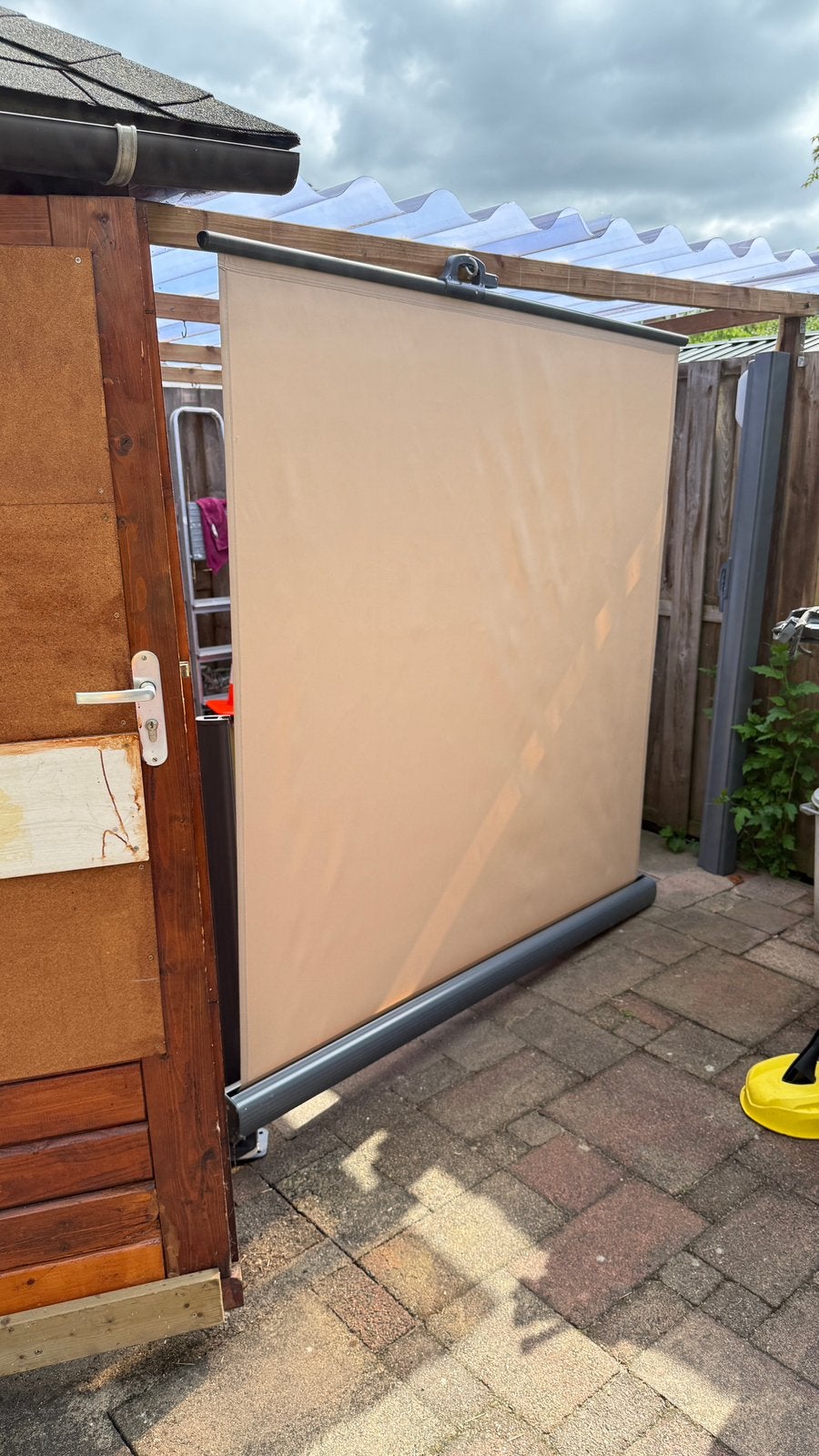 Balkon terras schermen 2x, Tuin en Terras, Ophalen, Overige typen, Nieuw, Minder dan 250 cm