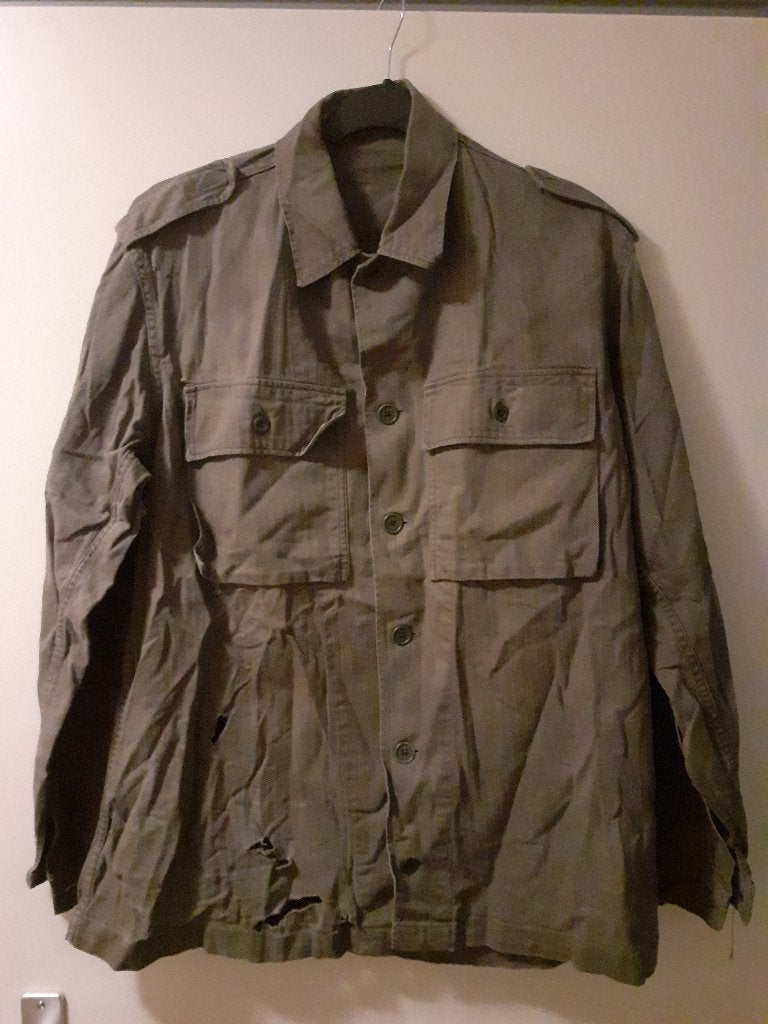 Re-enectment gevechtsblouse visgraat, Ophalen of Verzenden, Landmacht, Amerika, Kleding of Schoenen