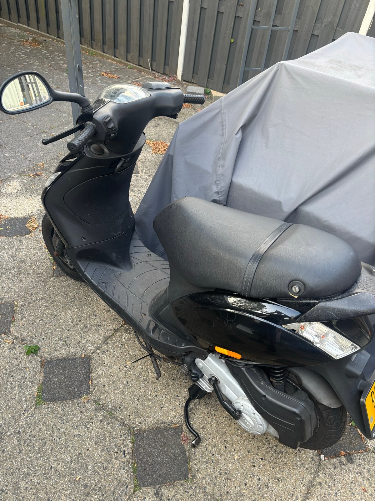 Piaggio Zip Scooter - Zwart, Goed Onderhouden, Ophalen, Piaggio, Gebruikt, Benzine