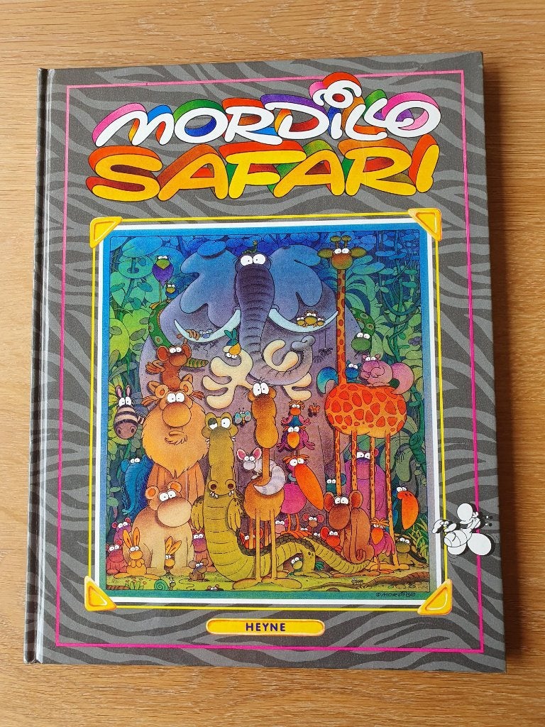 Mordillo Safari, Gelezen, Guillermo Mordillo, Cartoons, Ophalen of Verzenden