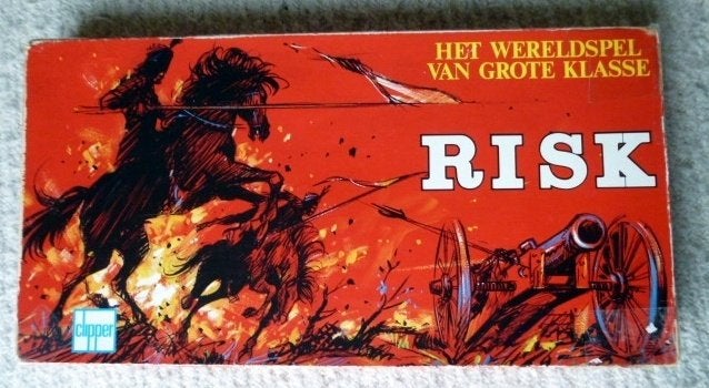 Spel Risk - Compleet, Vijf spelers of meer, Ophalen of Verzenden, Gebruikt