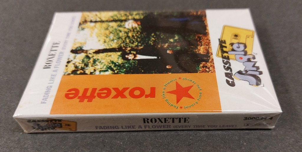 Roxette CASSETTE SINGLE Nederlands GESEALED Fading like a..., Cd's en Dvd's, Cassettebandjes, Verzenden, 1 bandje, NvT, Origineel