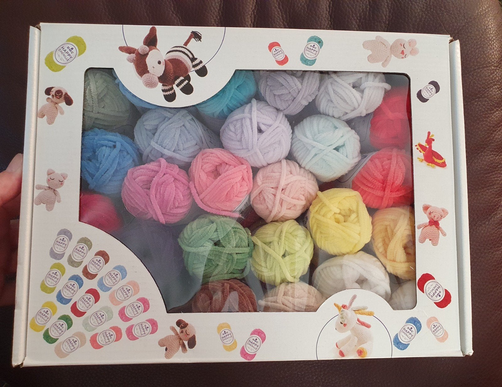 nieuw! DMC Happy Chenille Box amigurumi haken, Hobby en Vrije tijd, Verzenden, Nieuw, Breien of Haken, Wol of Garen
