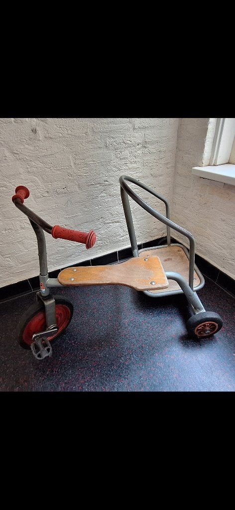 Schoolplein fietsje met zijspan, Fietsen en Brommers, Ophalen, Gebruikt, Minder dan 16 inch
