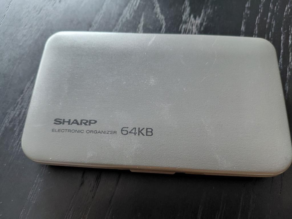 Sharp Electronic Organizer ZQ-3250 64KB - Vintage PDA, Ophalen of Verzenden