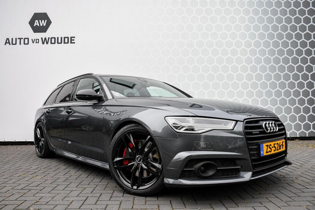Audi A6 Avant 3.0 TDI BiT quattro Competition pano Leer Trek, Auto's, Audi, Automaat, Automatische klimaatregeling, Gebruikt, 1905 kg