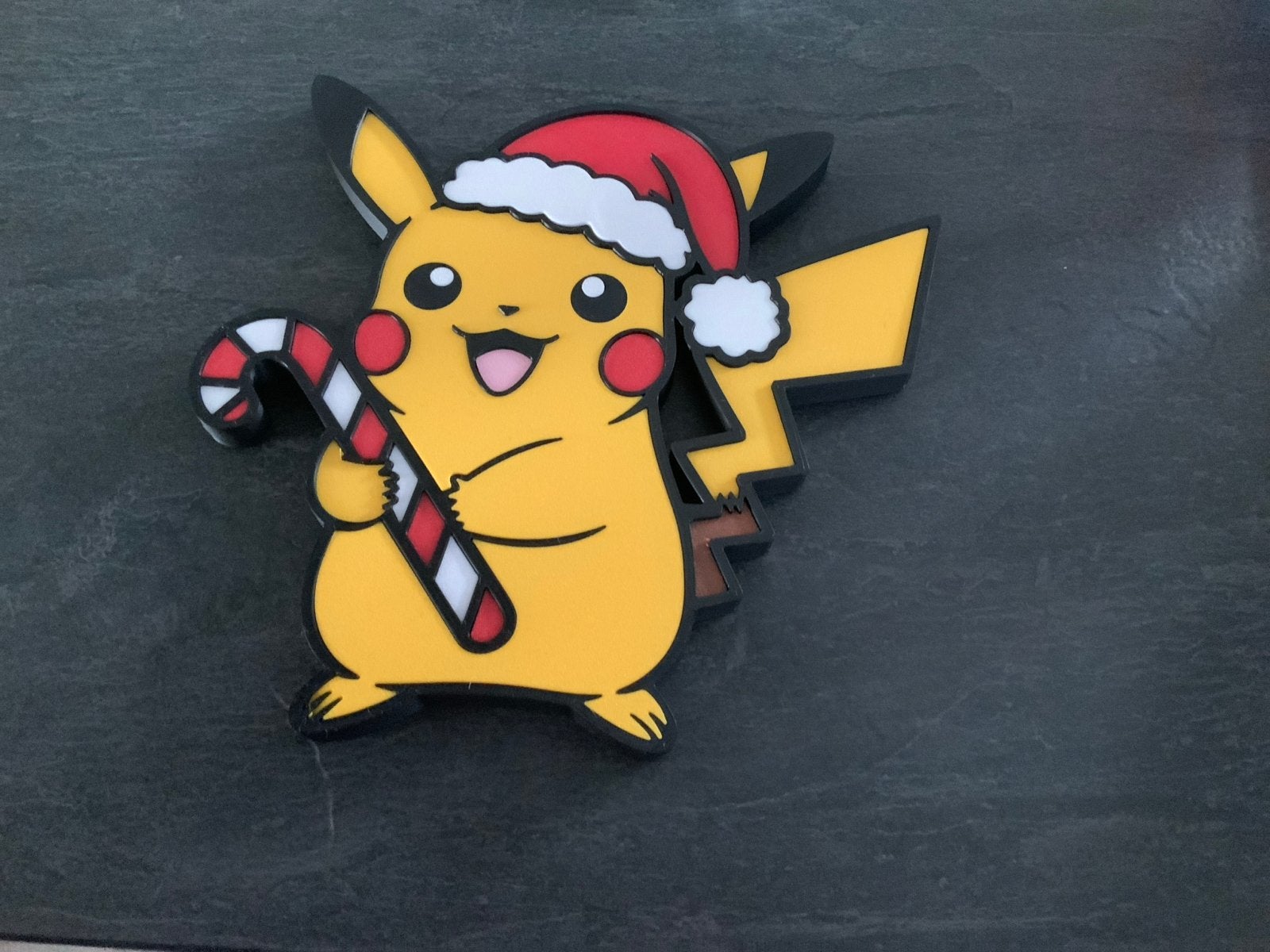 Kerst Pikachu Decoratie - Feestelijke Pokémon Figuur, Ophalen of Verzenden, Zo goed als nieuw, Overige typen