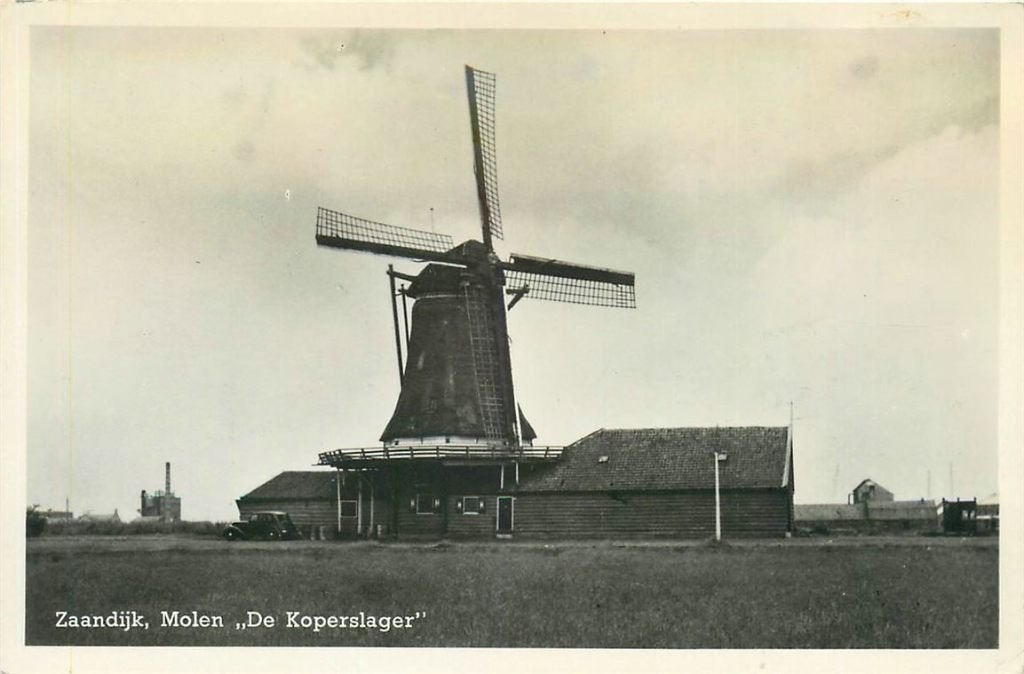 701-171-011 Zaandijk De Koperslager, Verzenden, Voor 1920, Noord-Holland