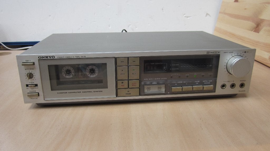 Onkyo Stereo Cassette Tape Deck TA-2035, Ophalen of Verzenden, Enkel, Overige merken, Tiptoetsen