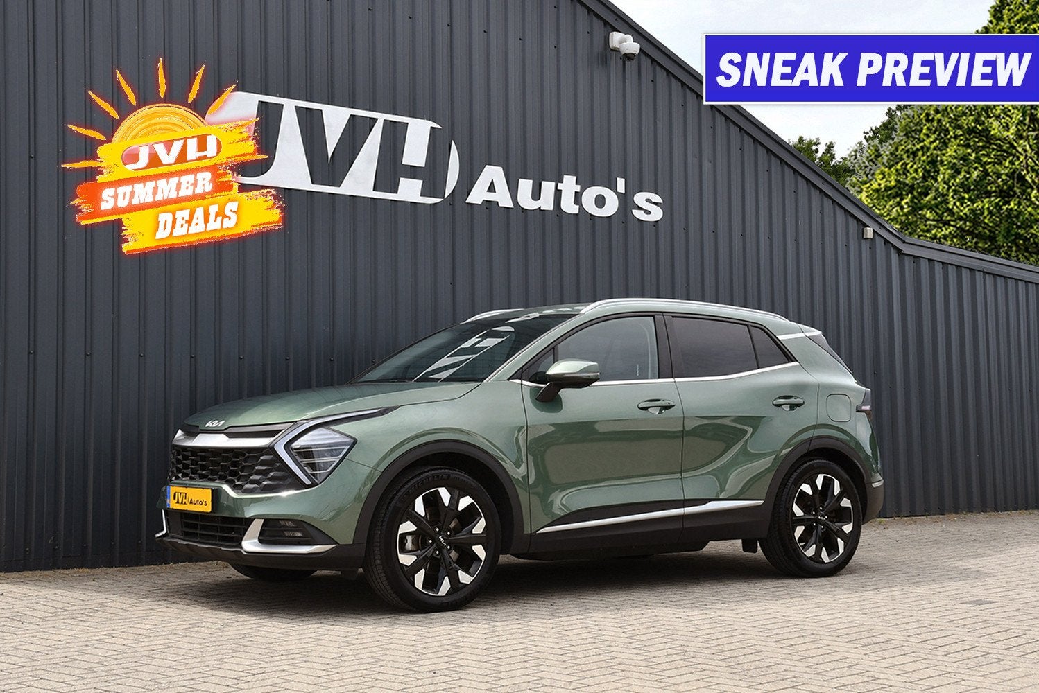 Kia Sportage 1.6 T-GDi PHEV Plug-In 265pk AWD Sport 05-2023, Auto's, Kia, Automaat, 12 maanden, Gebruikt, 4 cilinders